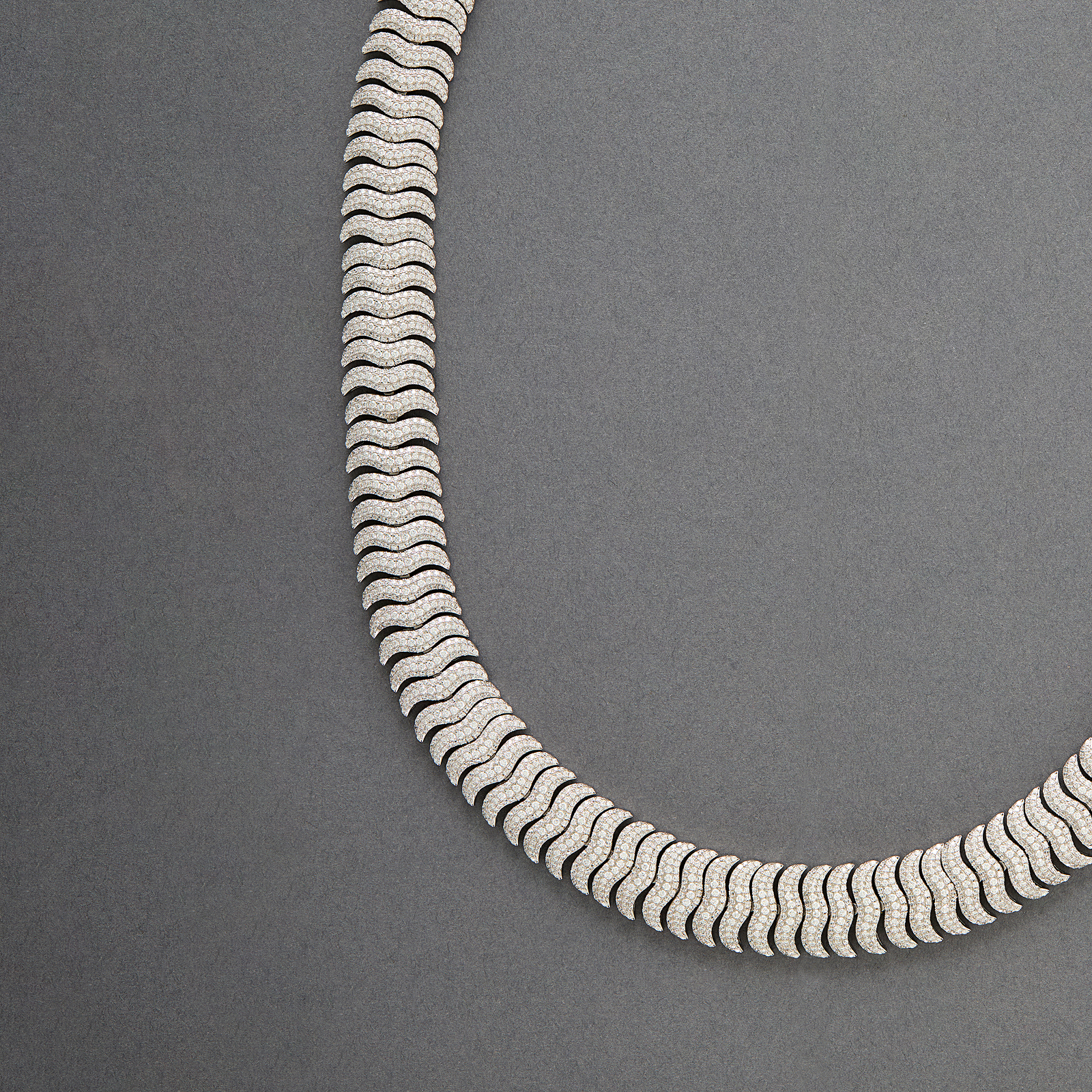 Herringbone Chain Choker