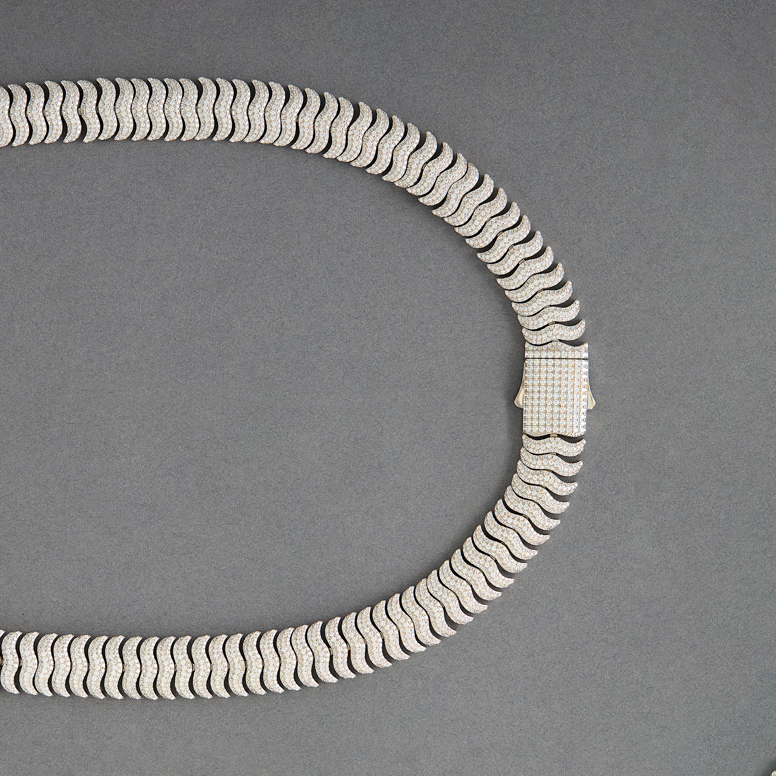Herringbone Chain Choker