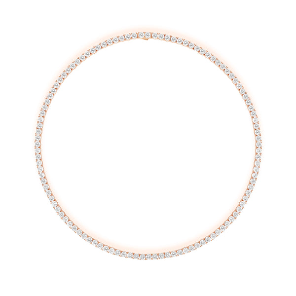 Eternal Sparkle Tennis Chain - Rose Gold