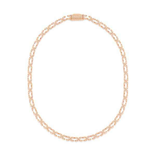Paperclip Oval Link Chain - Rose Gold