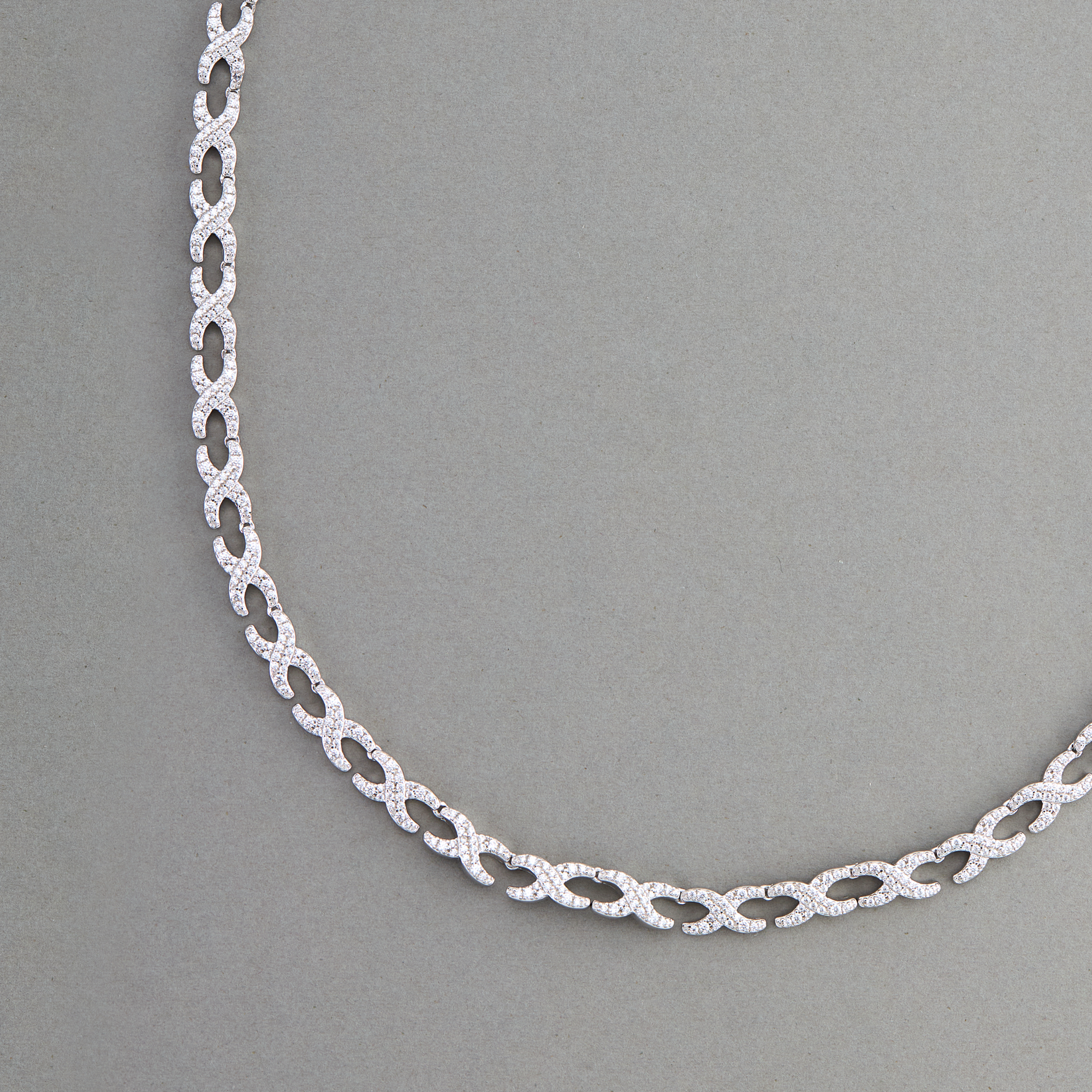 Paperclip Oval Link Chain Bracelet