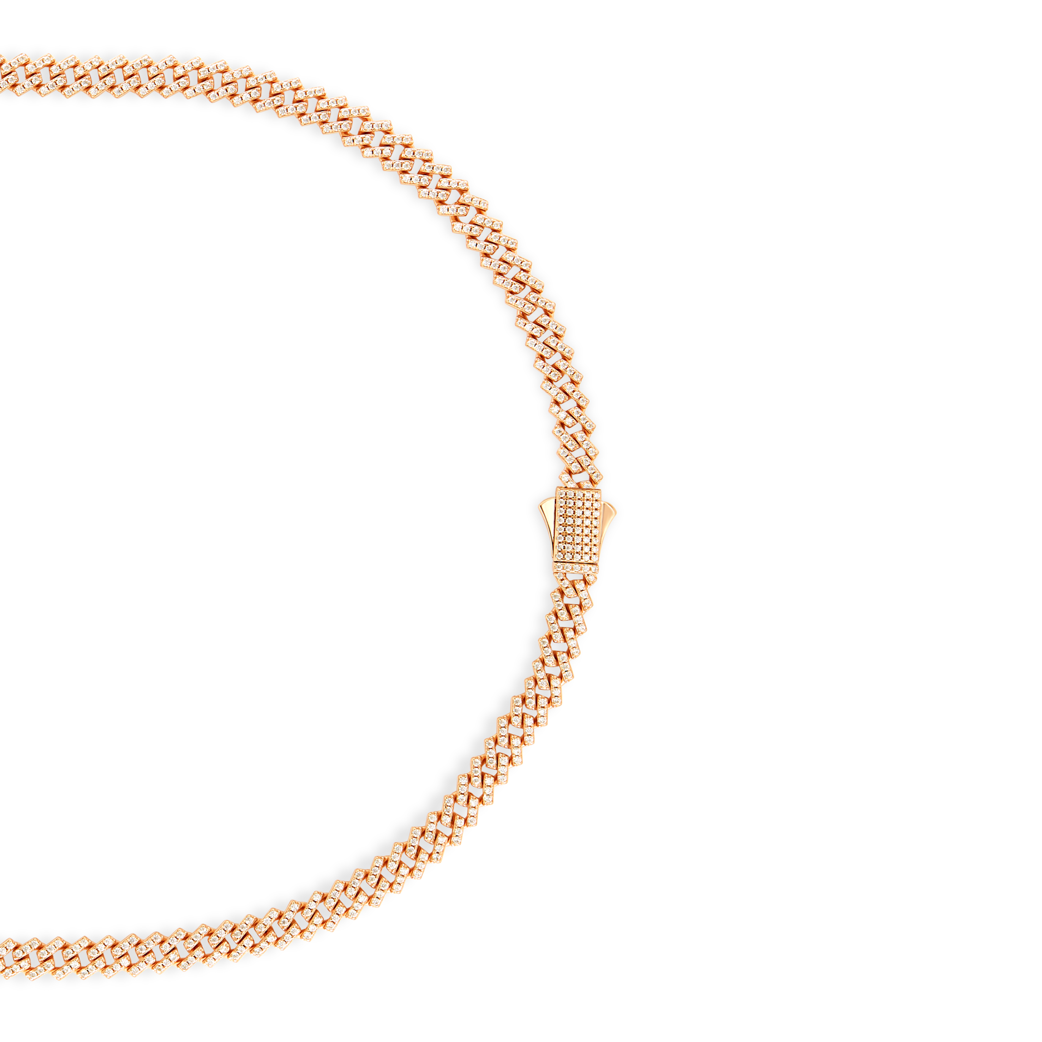 Box Square Link Chain Bracelet