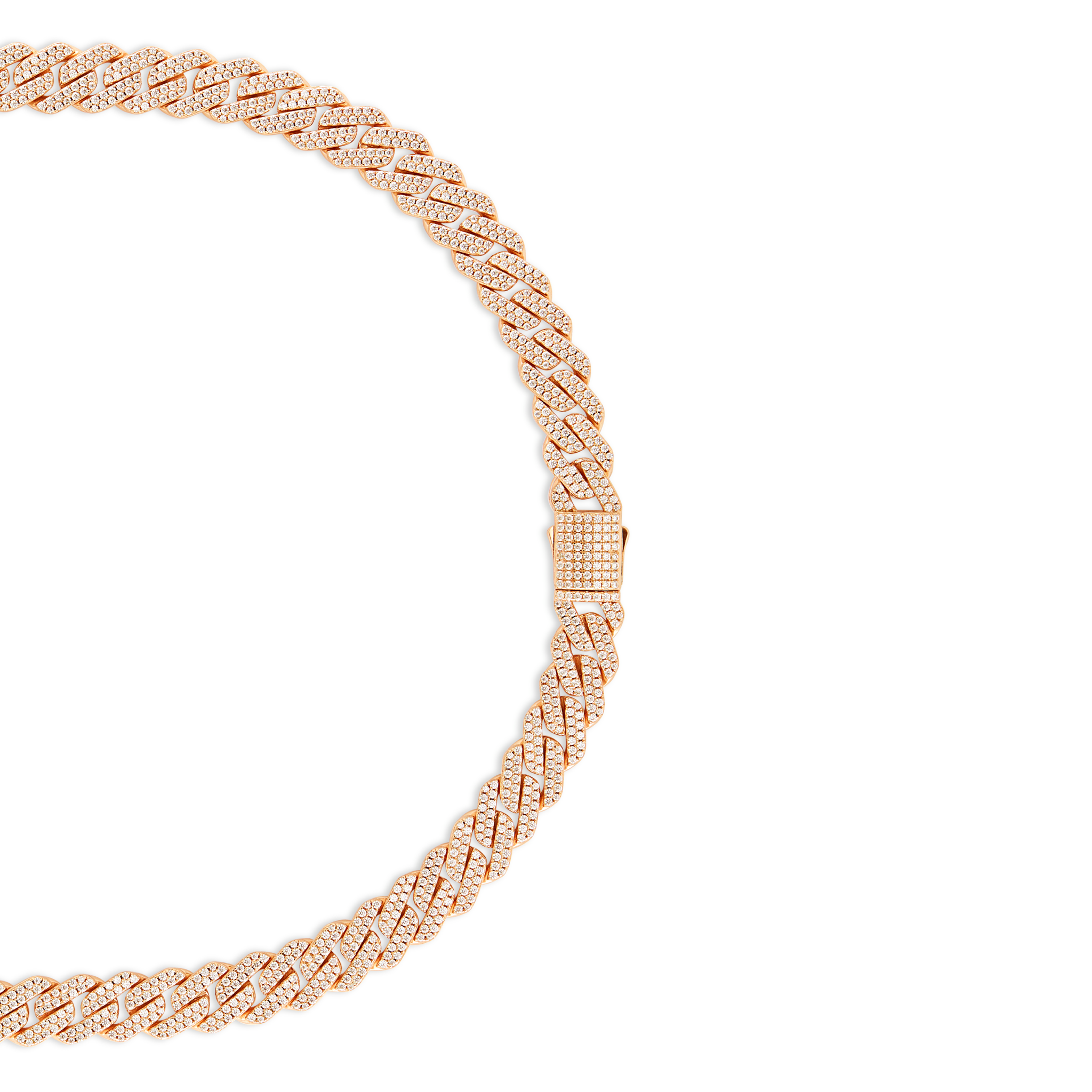 Wide Cuban Link Chain Bracelet