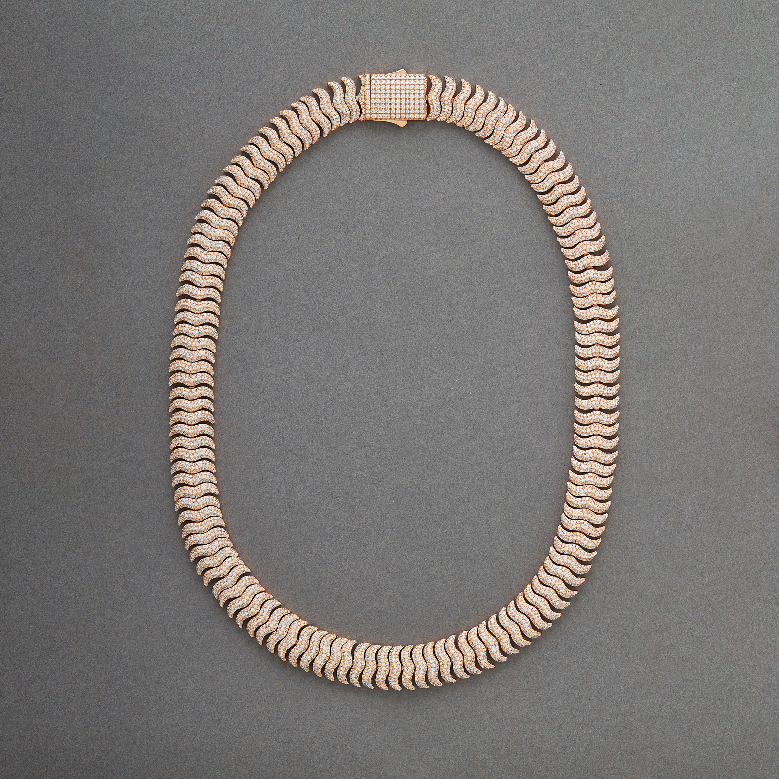 Herringbone Chain Choker