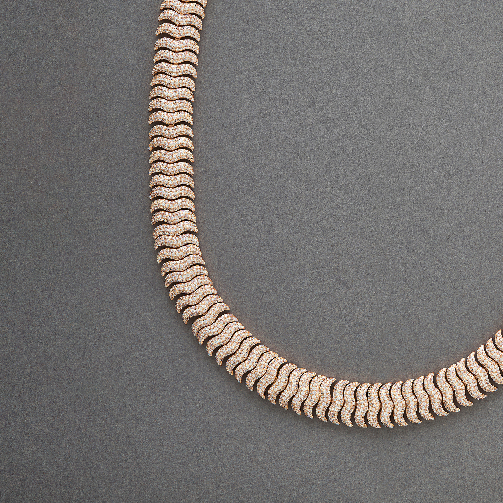 Herringbone Chain Choker