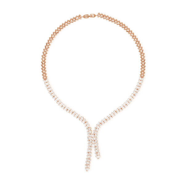 Celestial Lariat - Rose Gold