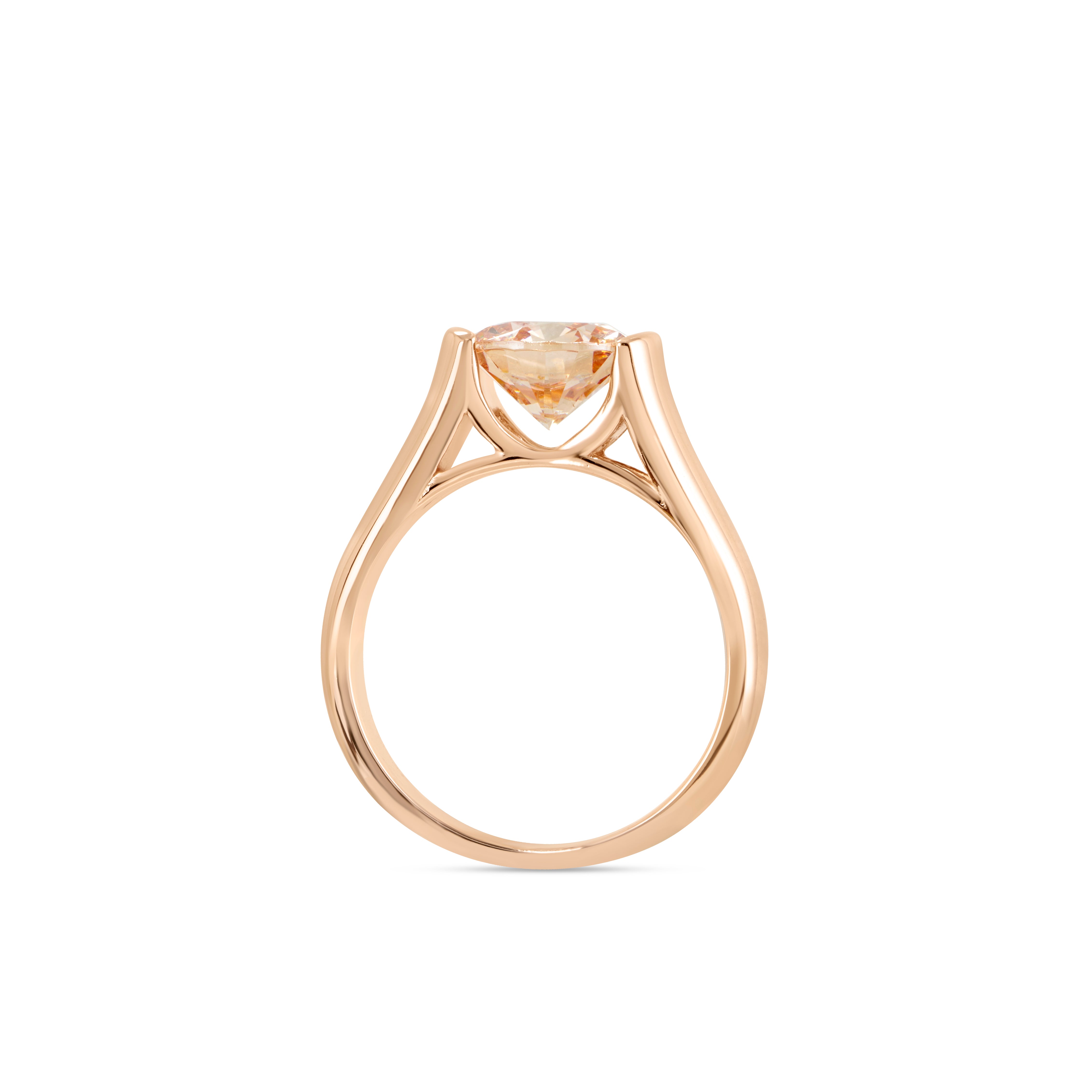 Classic Solitaire Ring - Rose Gold