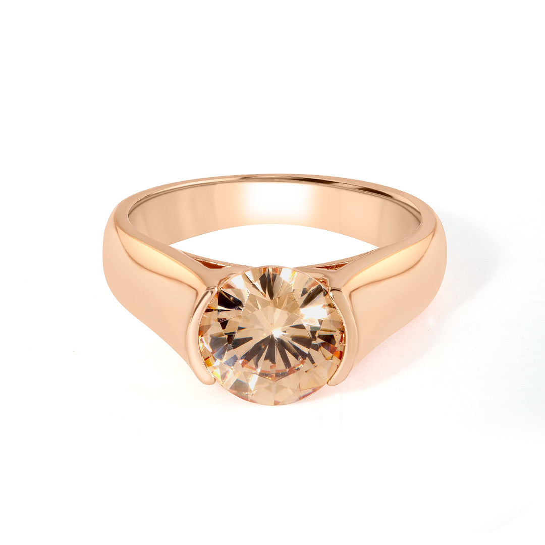 Classic Solitaire Ring - Rose Gold