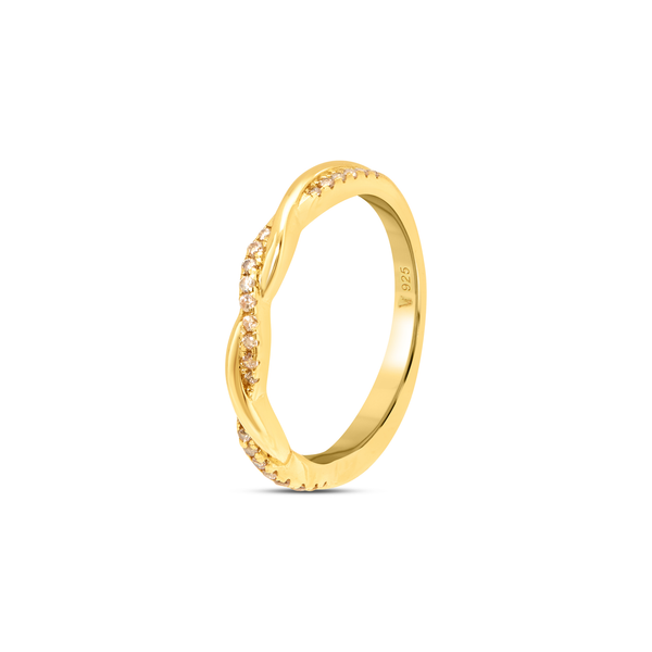 Classic Round Solitaire Ring - Gold