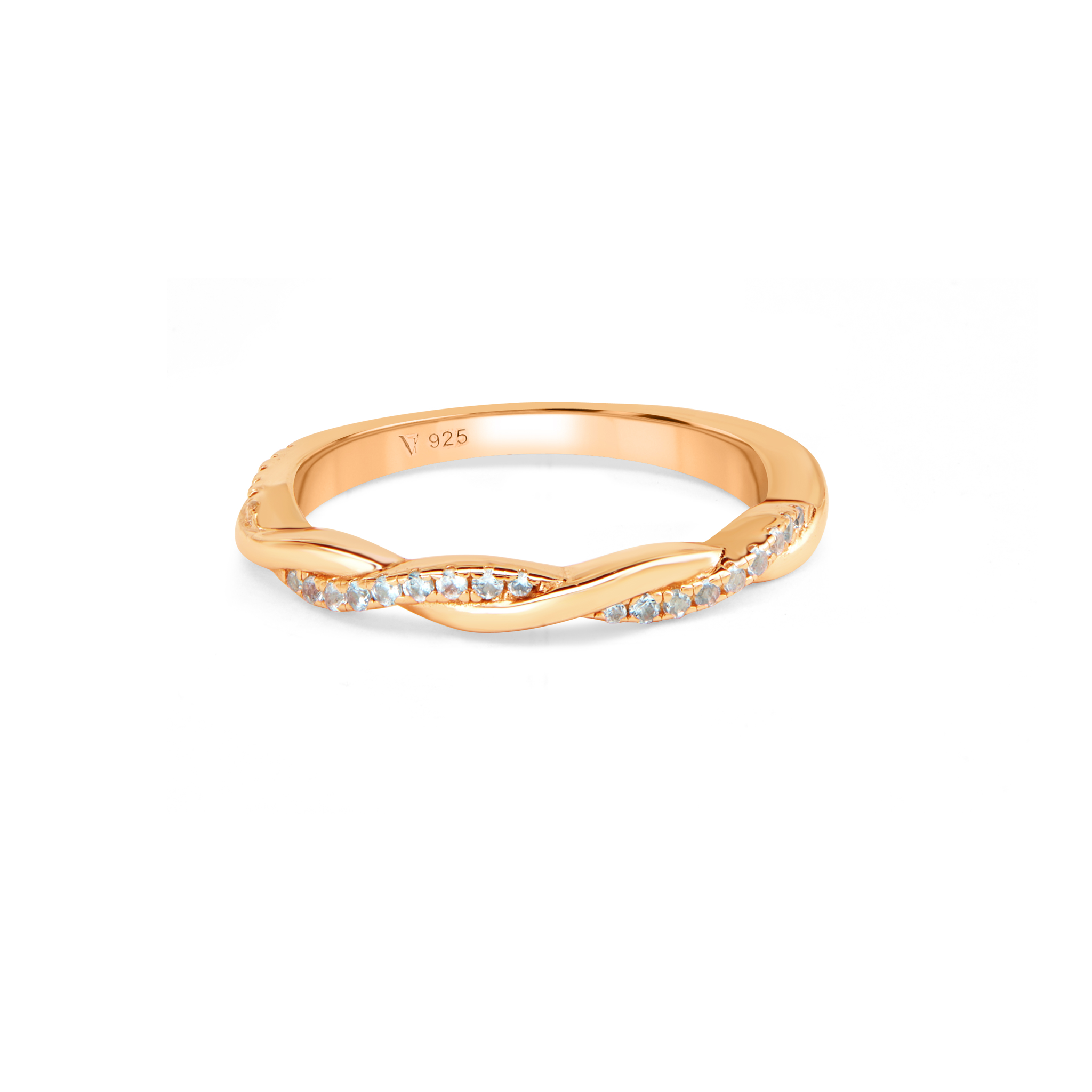 Classic Round Solitaire Ring - Rose Gold