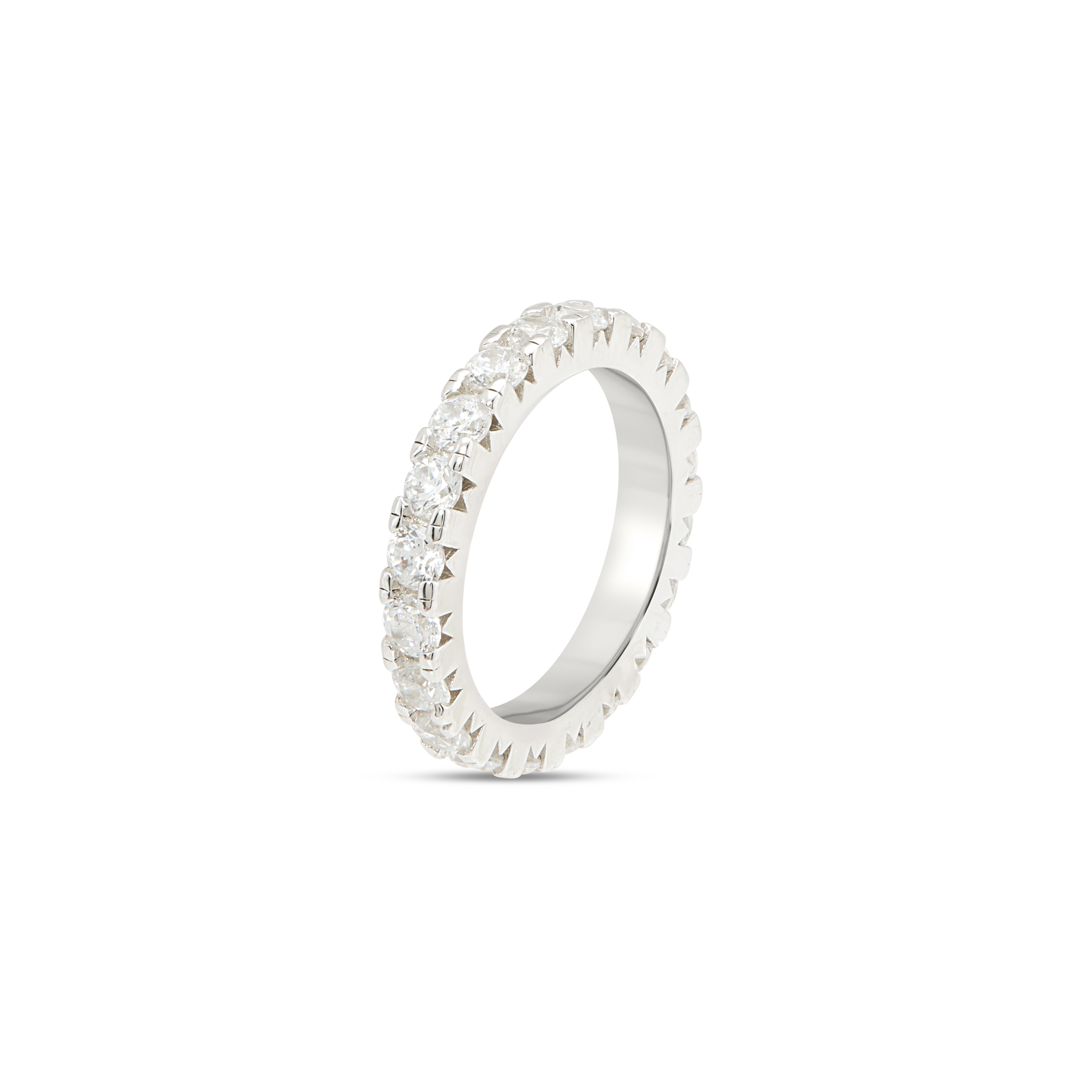 Floral Halo Diamond Ring