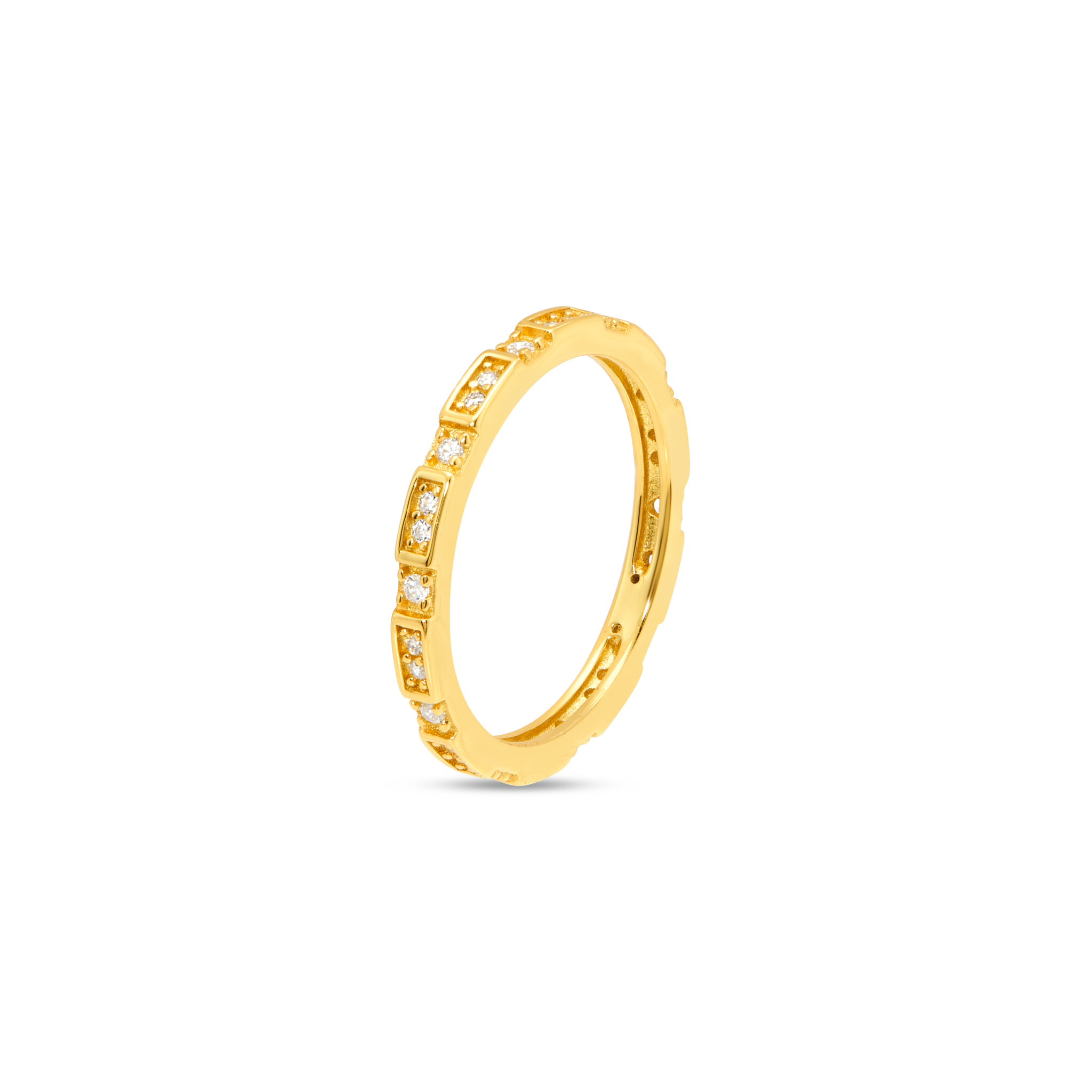 Twisted Vine Solitaire Ring