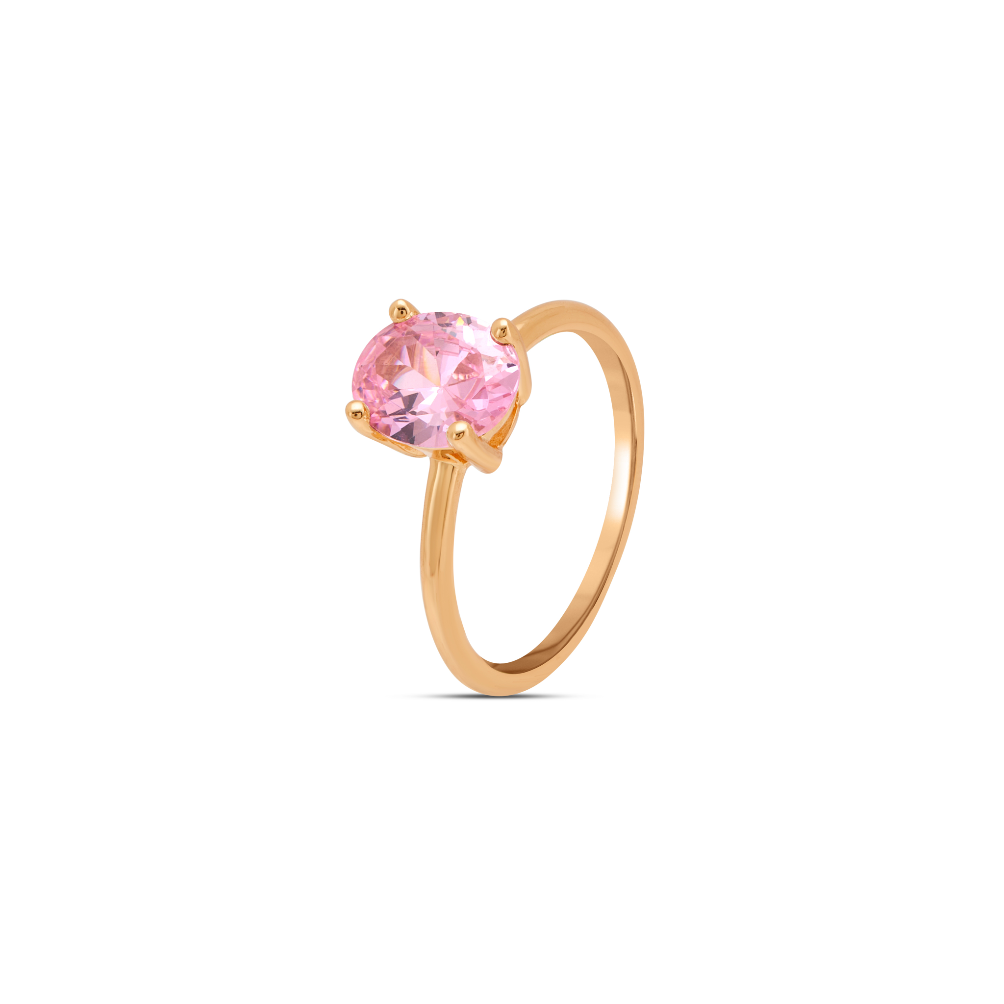 Bold Solitaire Statement Ring
