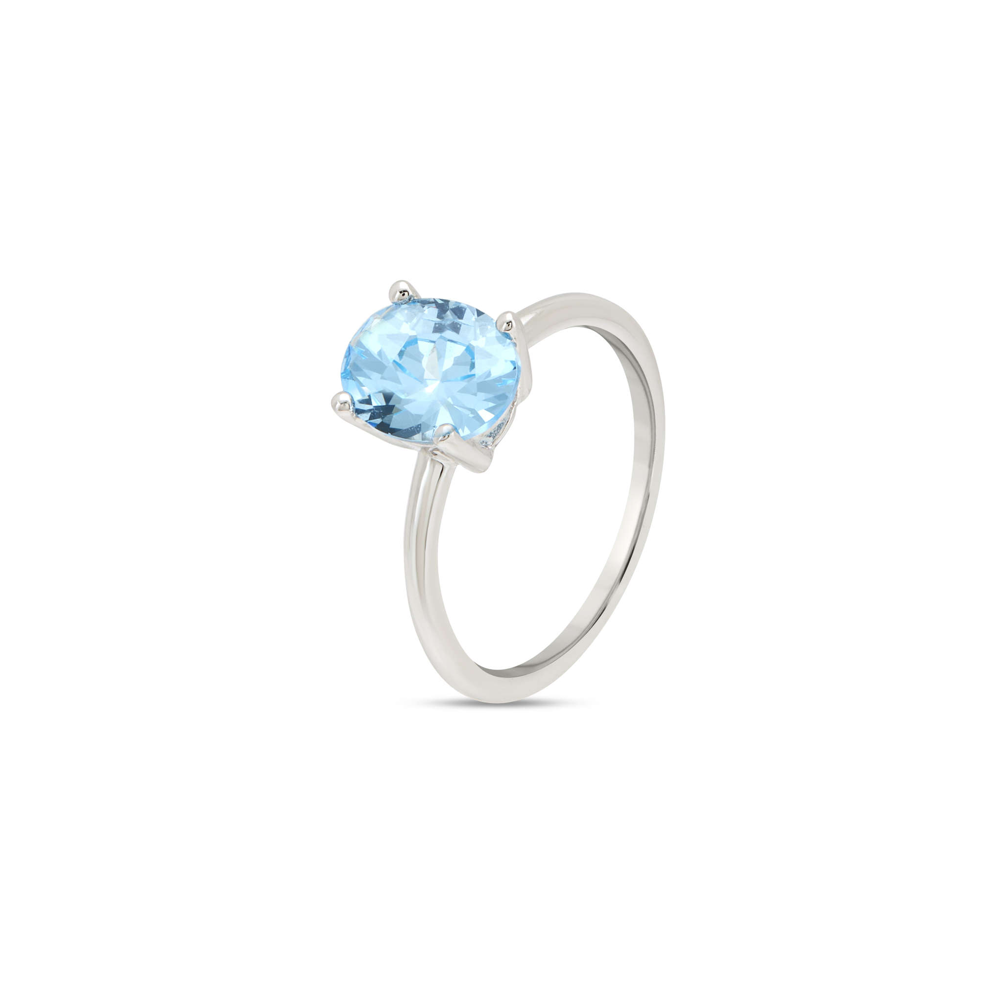 Bold Solitaire Statement Ring