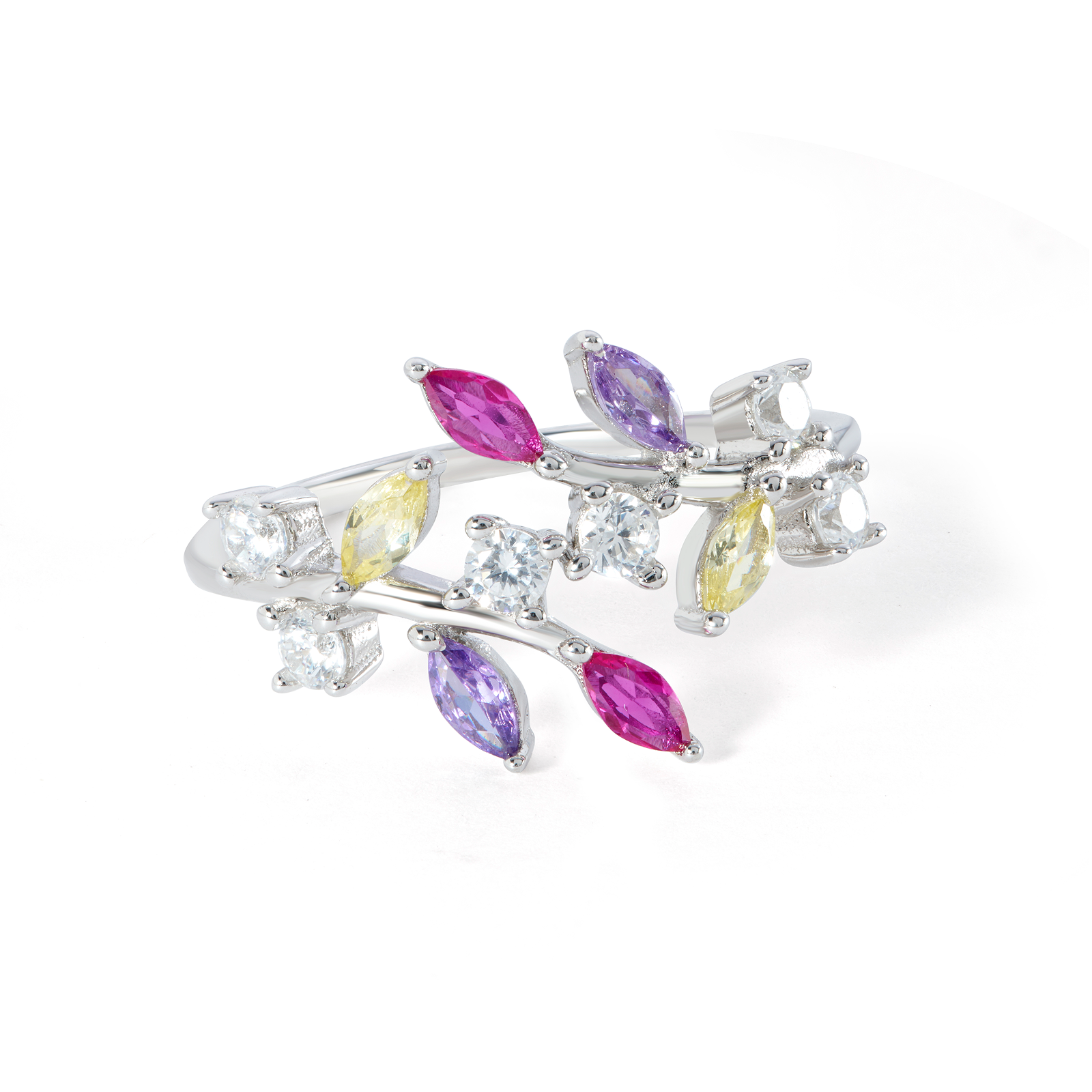 Floral Vine Wrap Ring