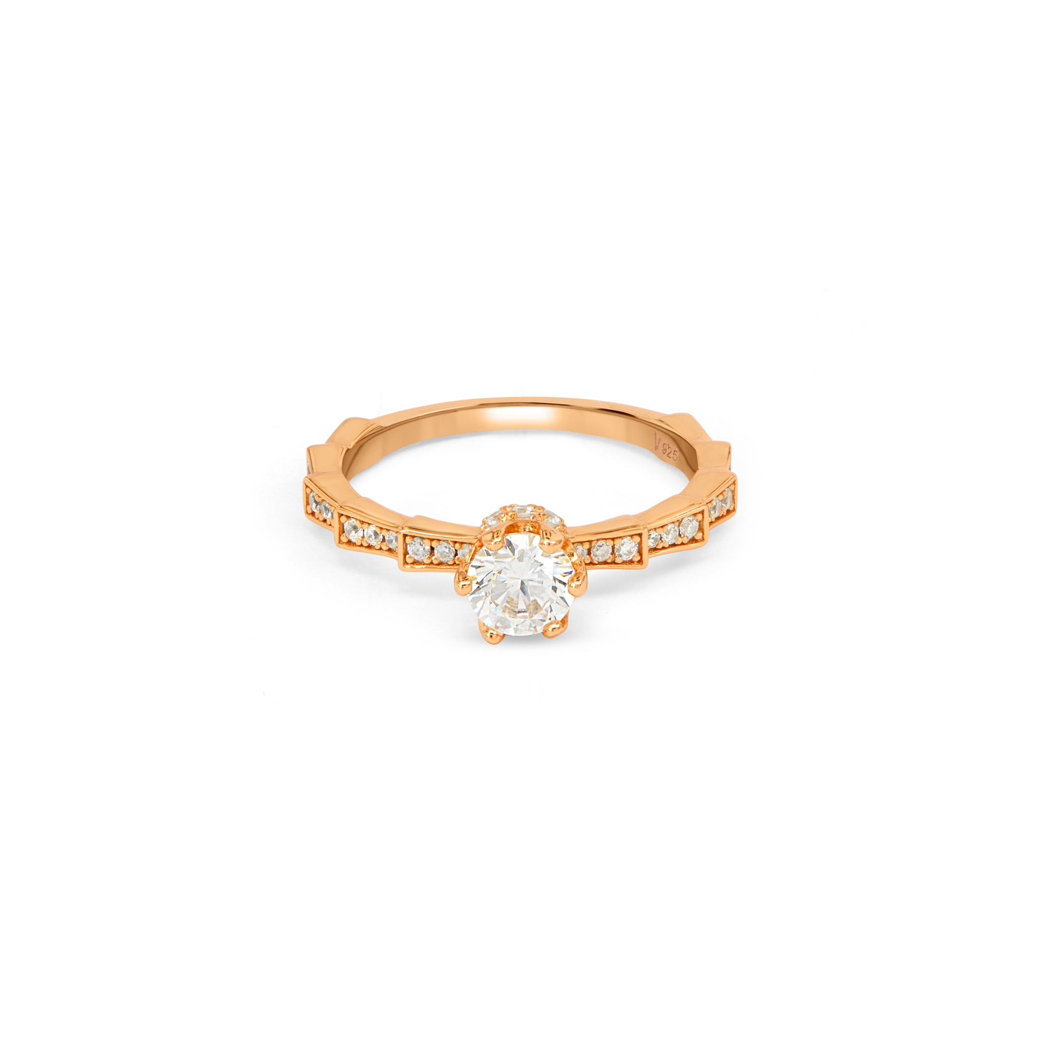 Square Halo Cluster Ring
