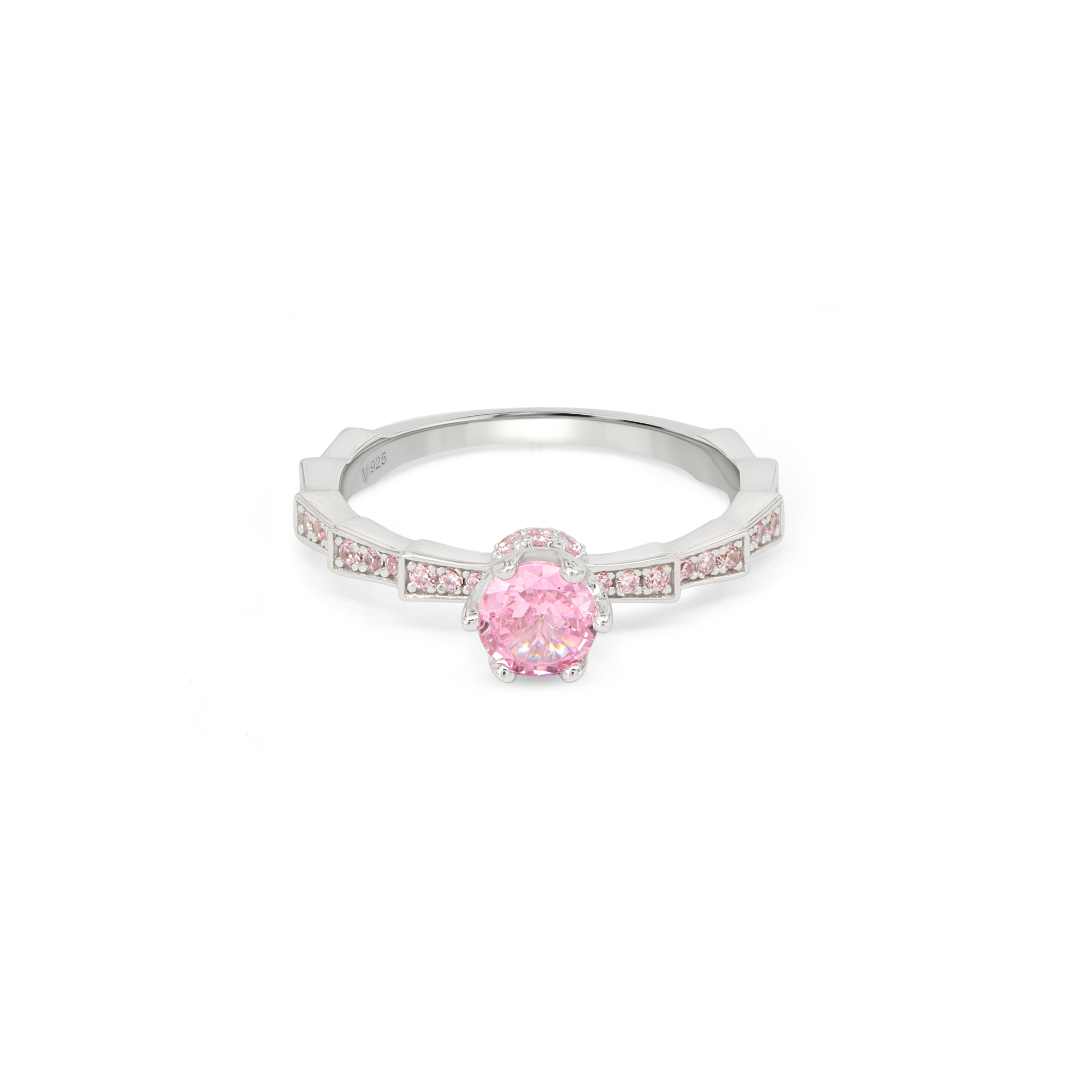 Square Halo Cluster Ring