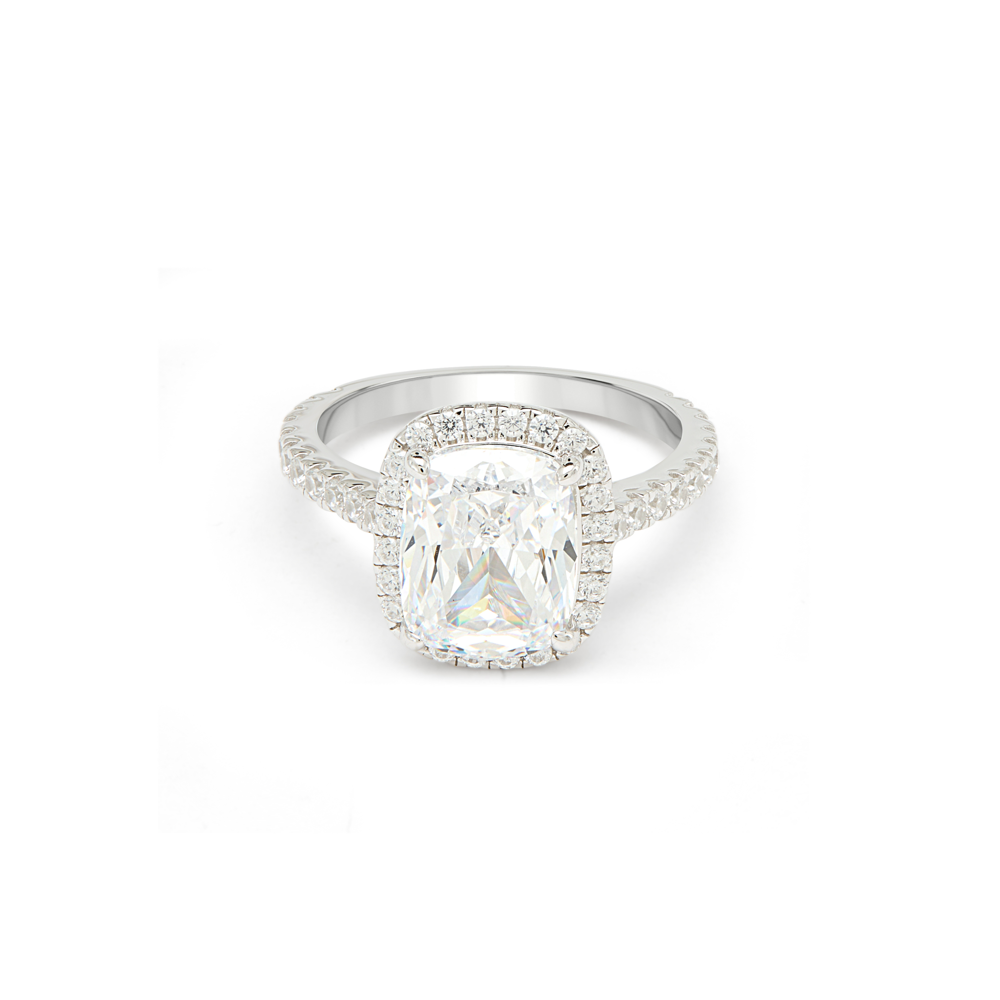 Delicate Pavé Band Ring