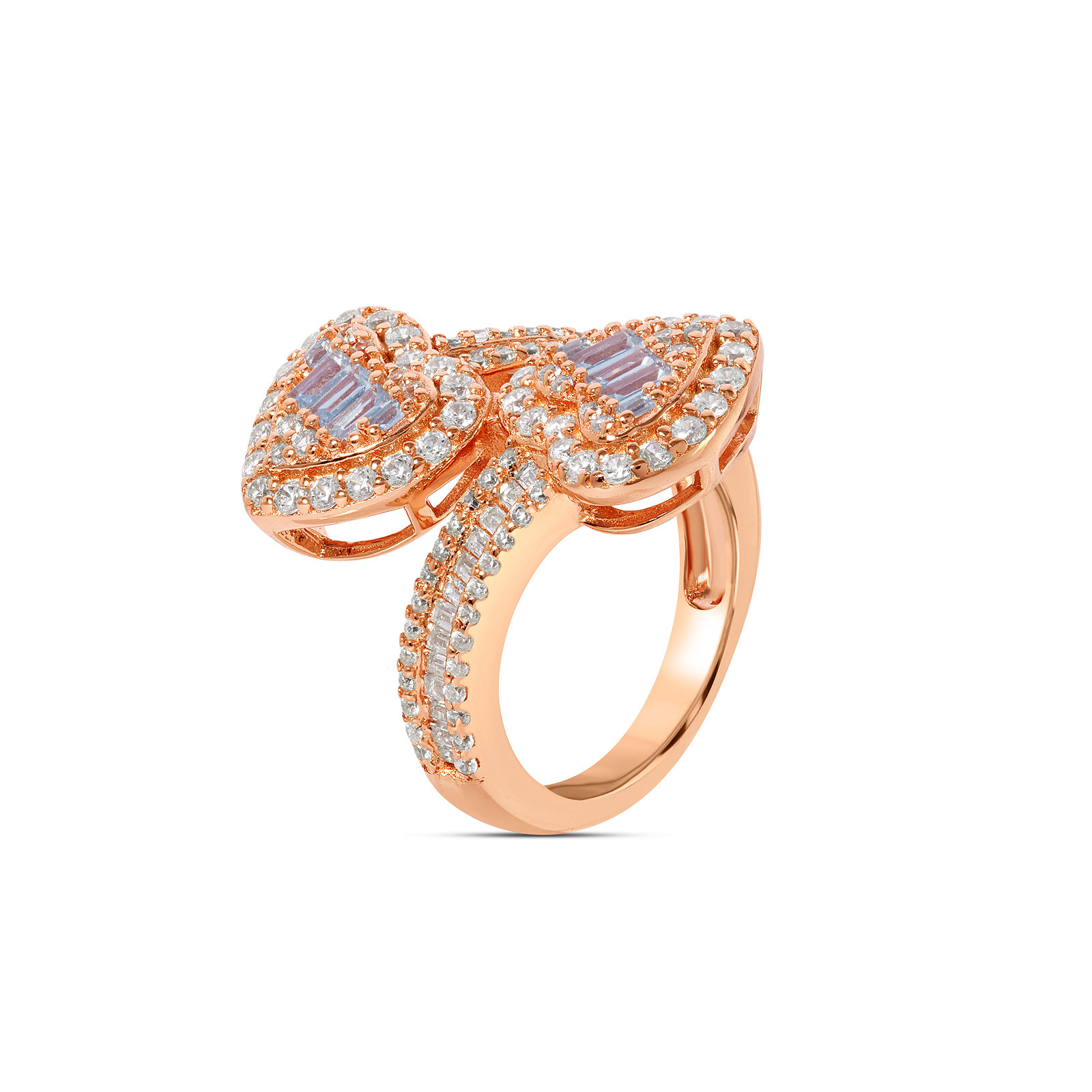 Butterfly Bow Cocktail Ring