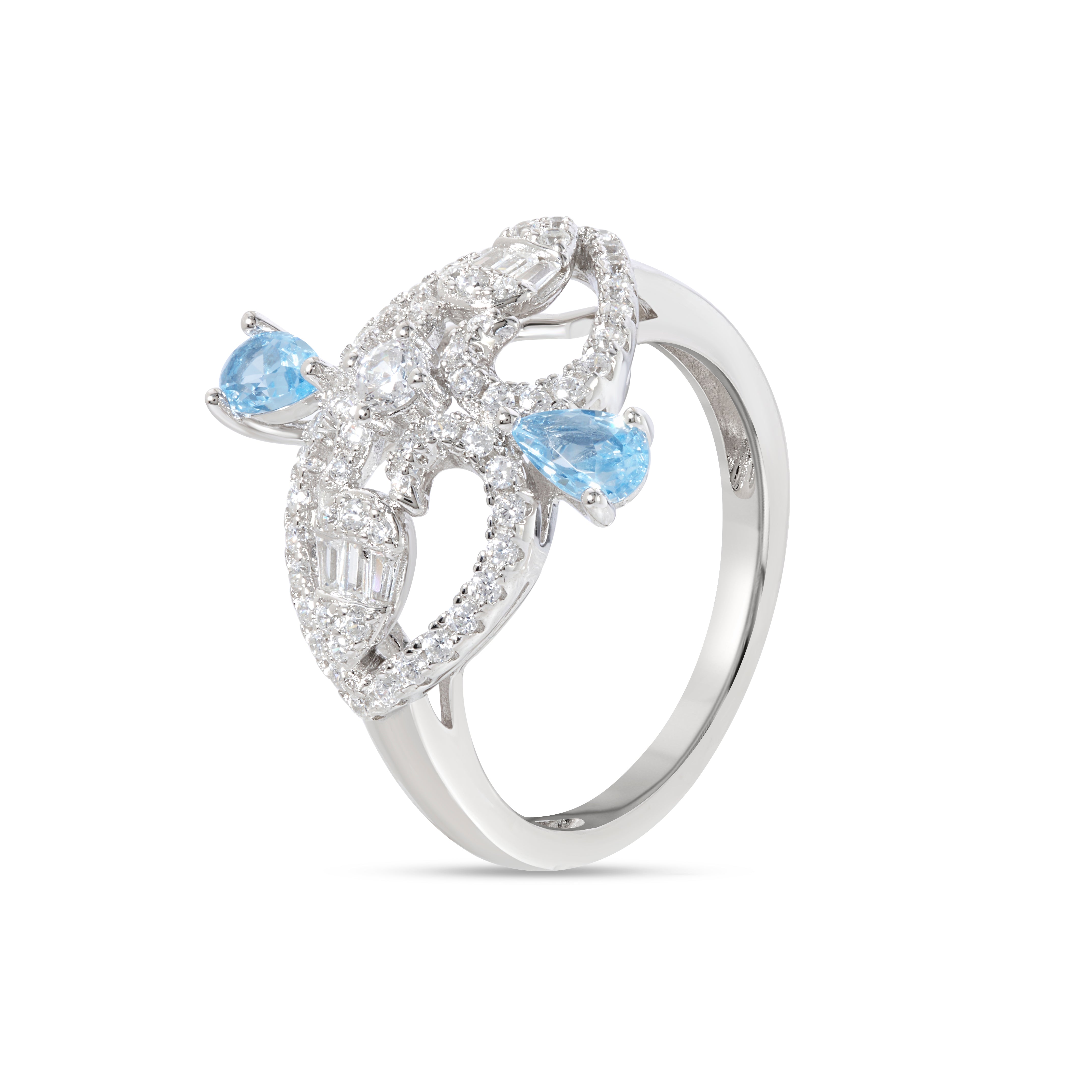 Marquise Eye Statement Cocktail Ring