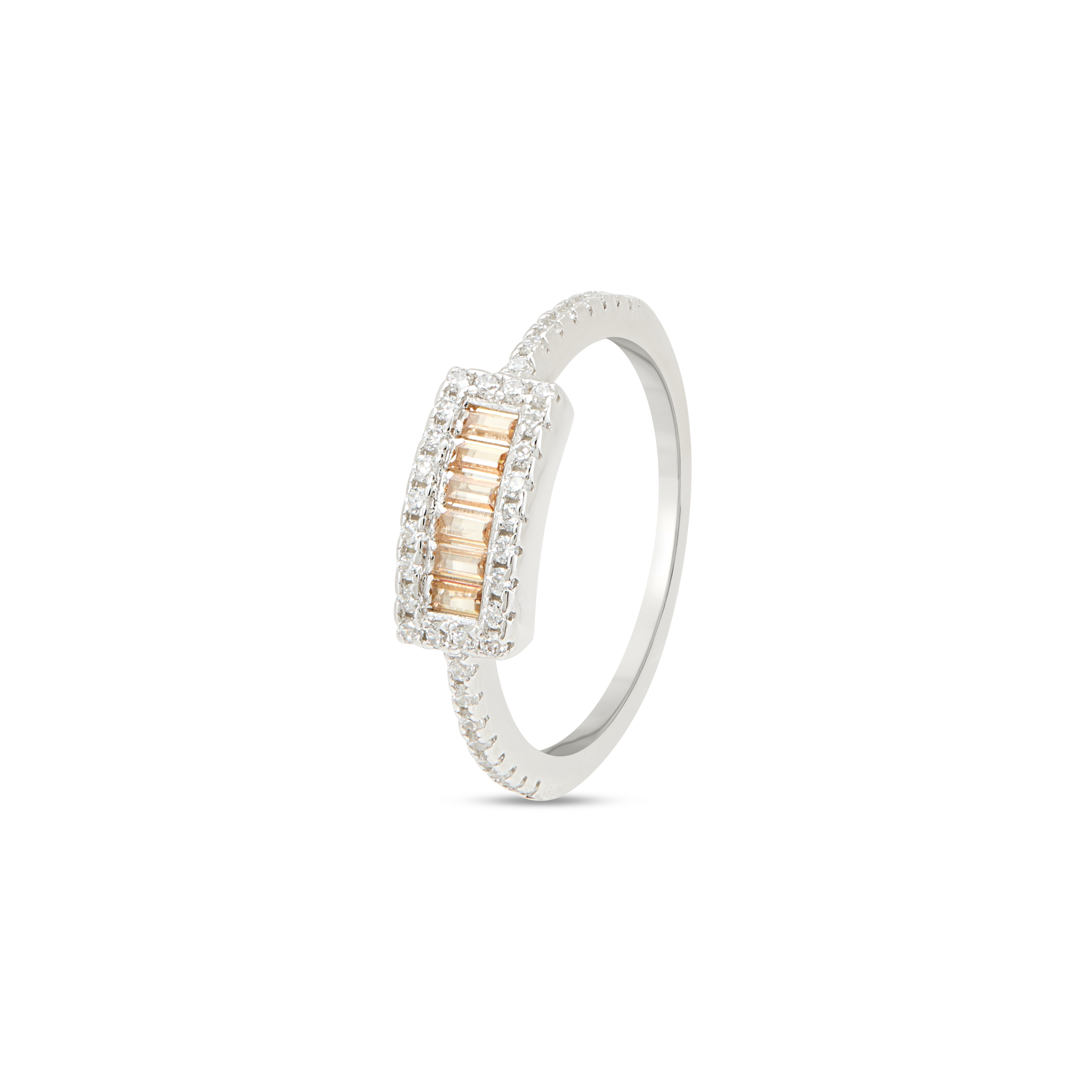 Fancy Cluster Cocktail Ring