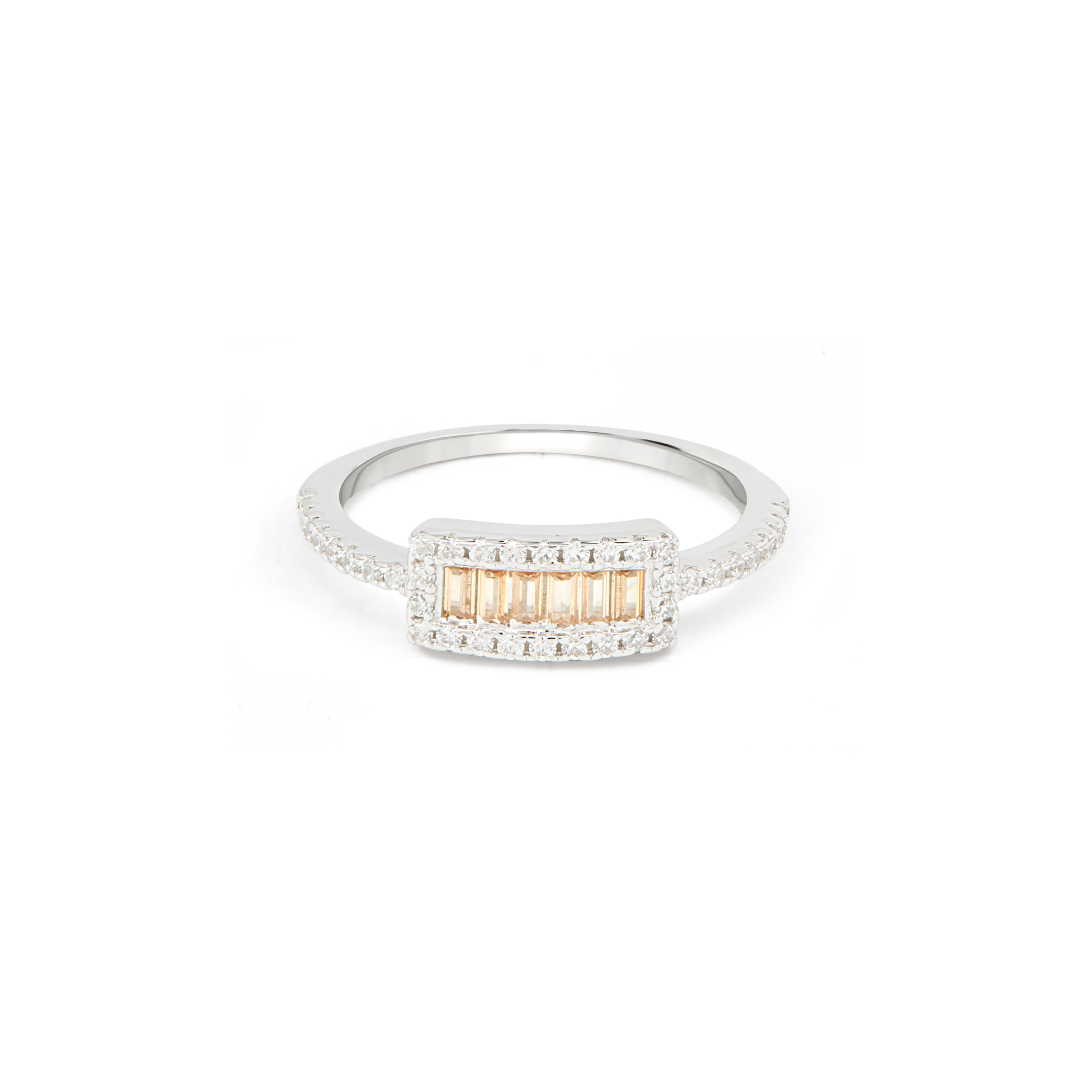 Fancy Cluster Cocktail Ring