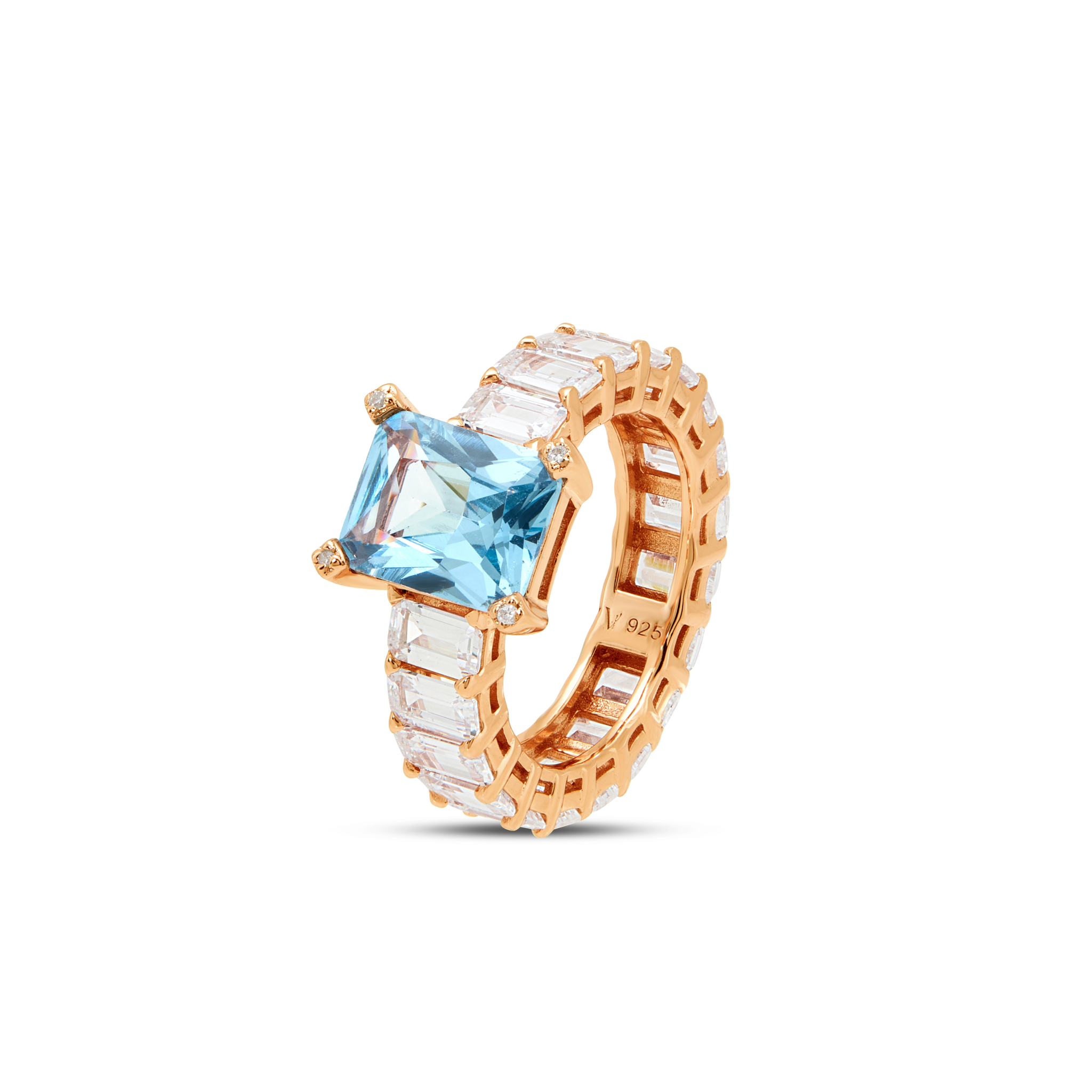 Emerald Cut Solitaire Ring