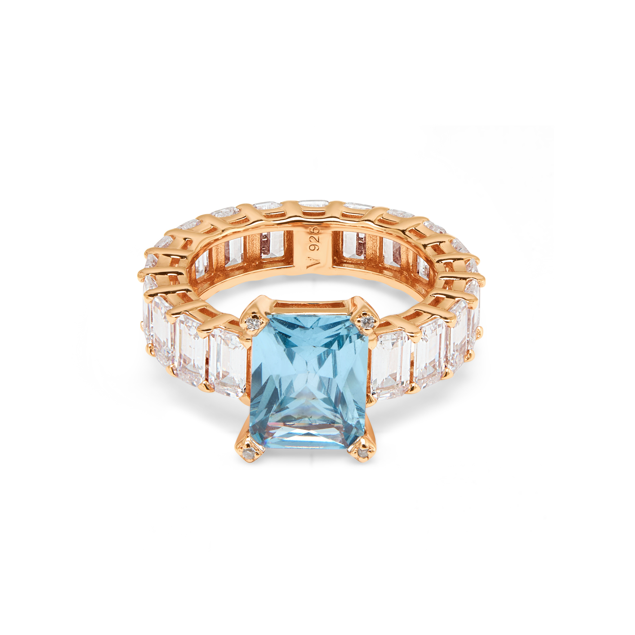 Emerald Cut Solitaire Ring