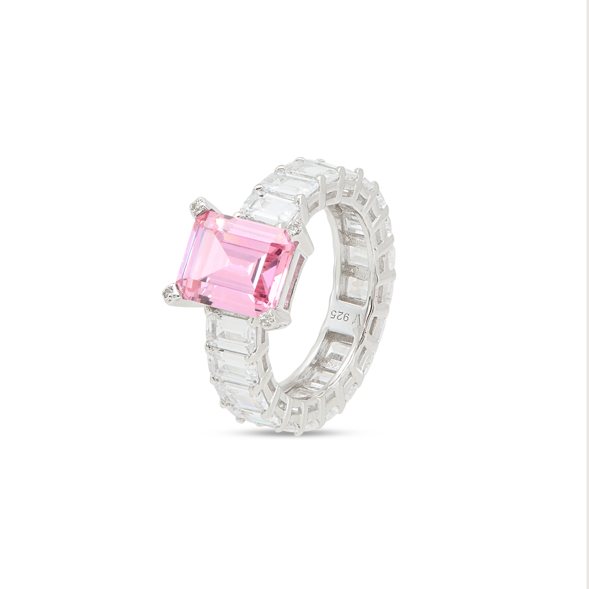 Emerald Cut Solitaire Ring
