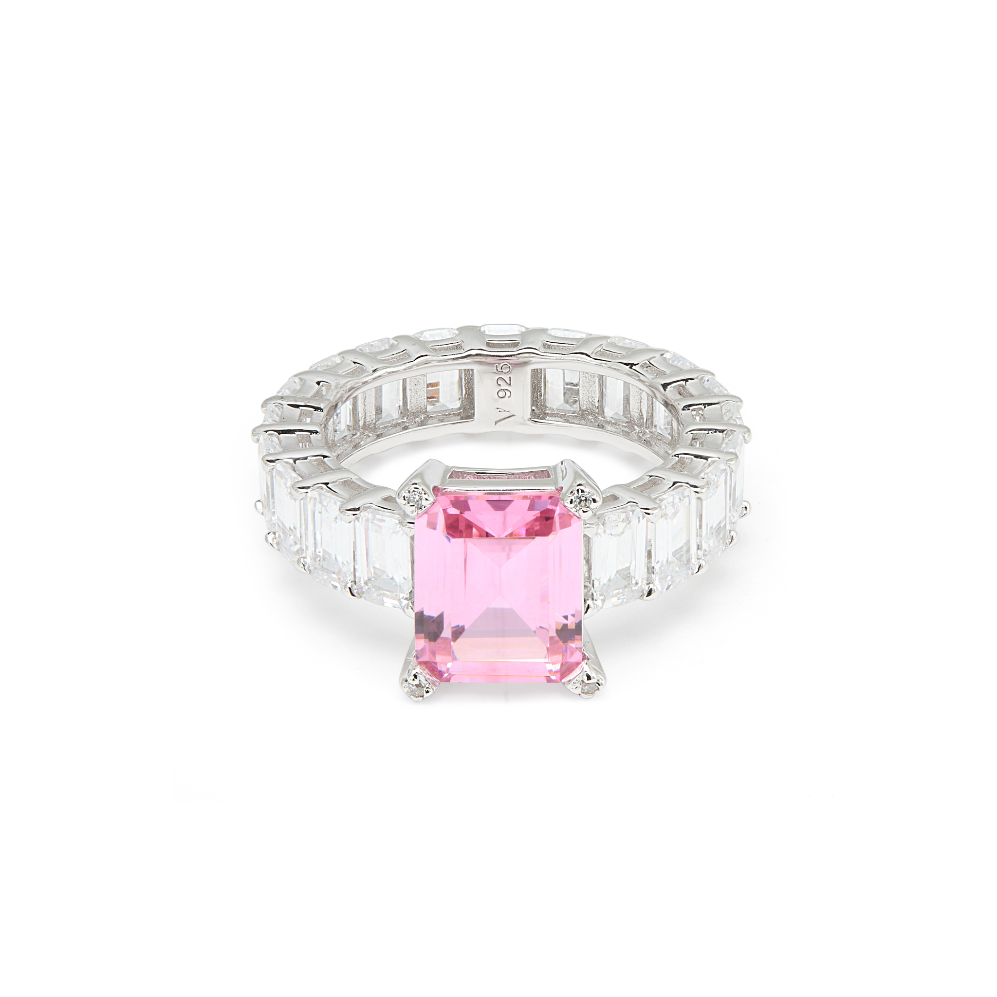 Emerald Cut Solitaire Ring