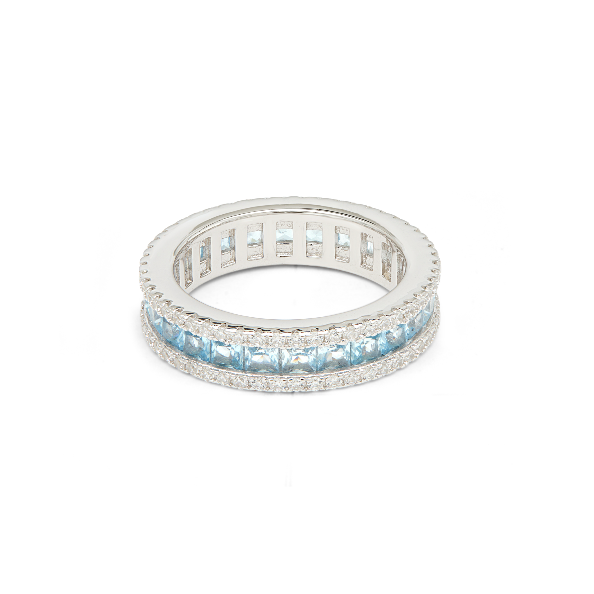 Floral Multi-Petal Halo Ring
