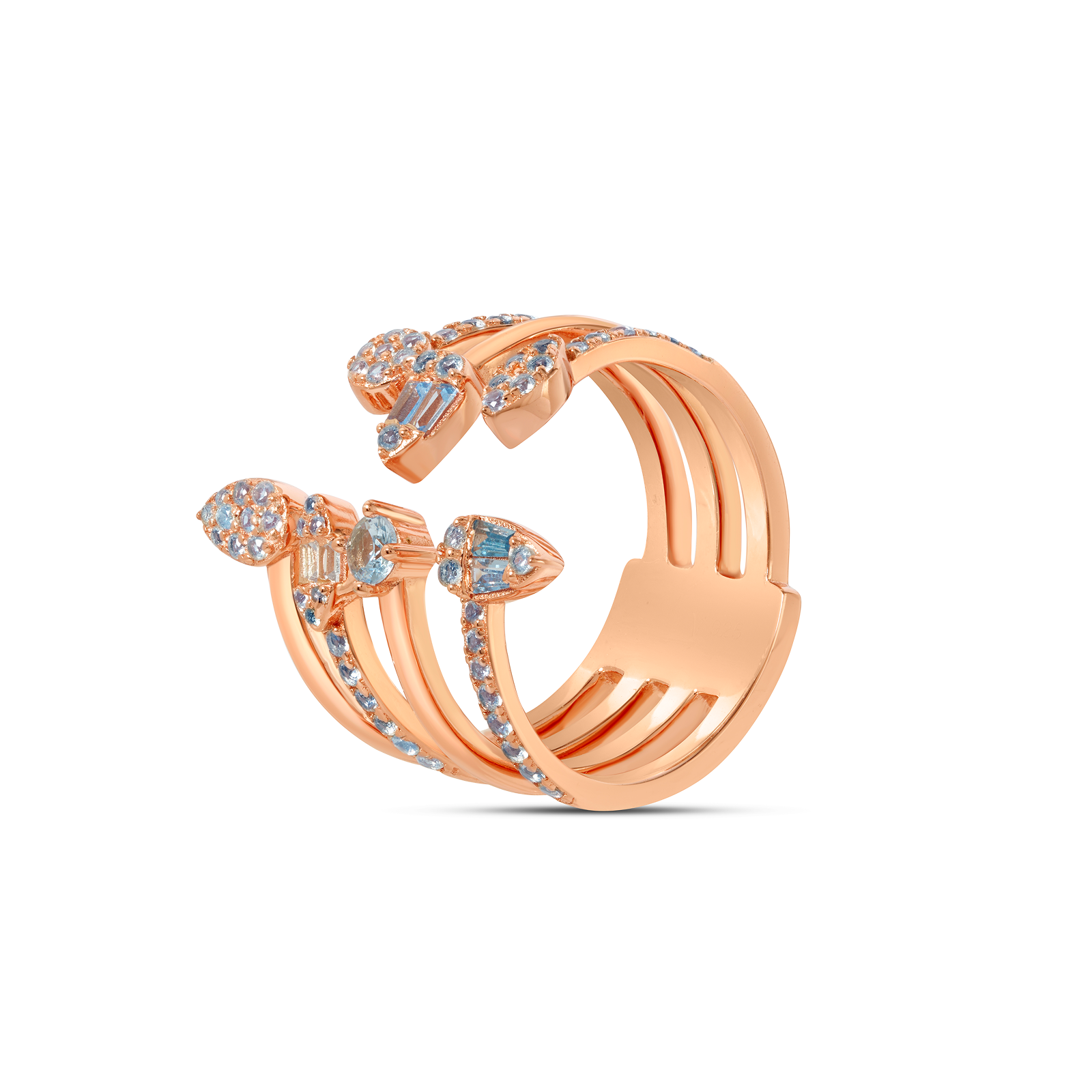 Triple Band Stacking Ring Set