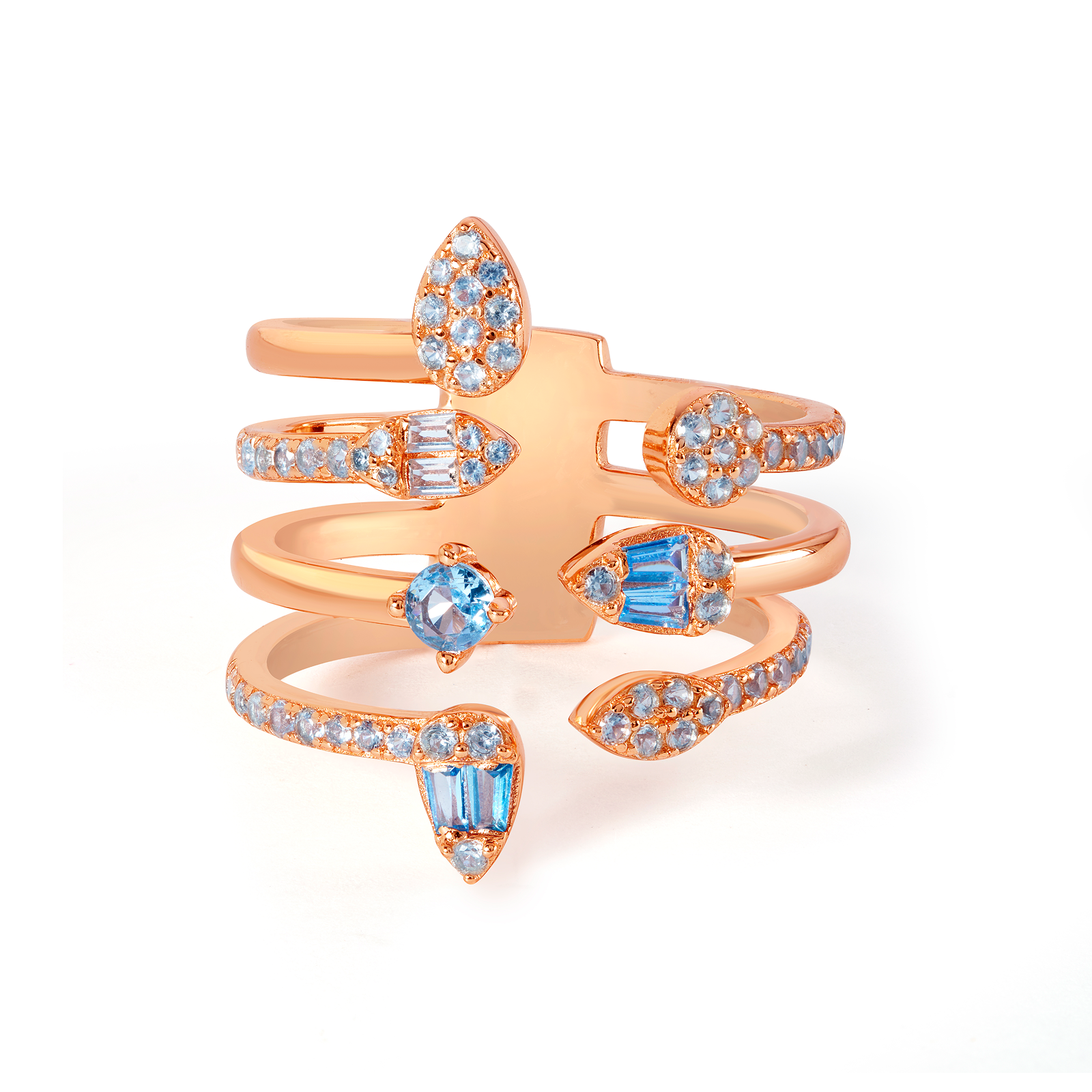 Triple Band Stacking Ring Set