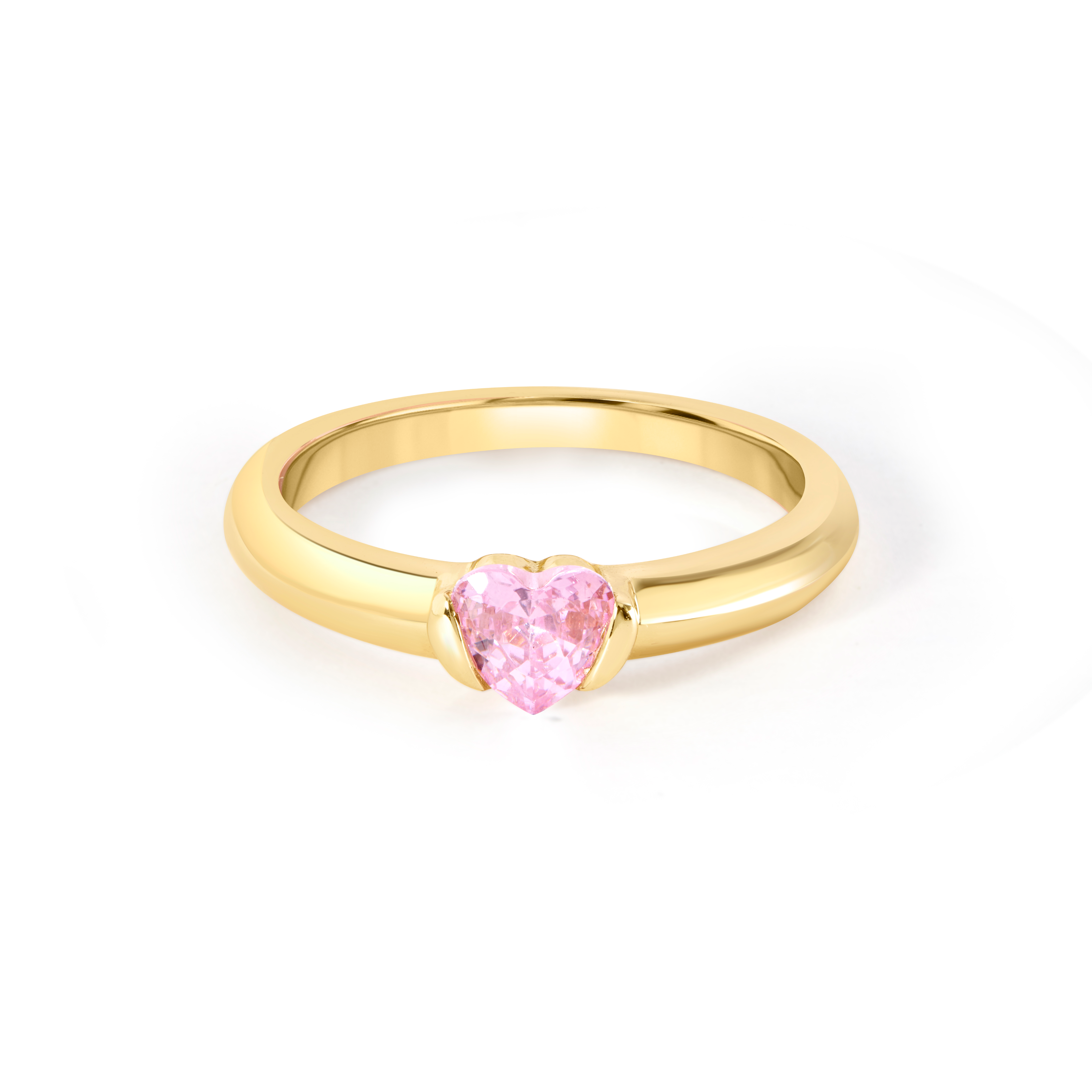 Blue Heart Gemstone Ring