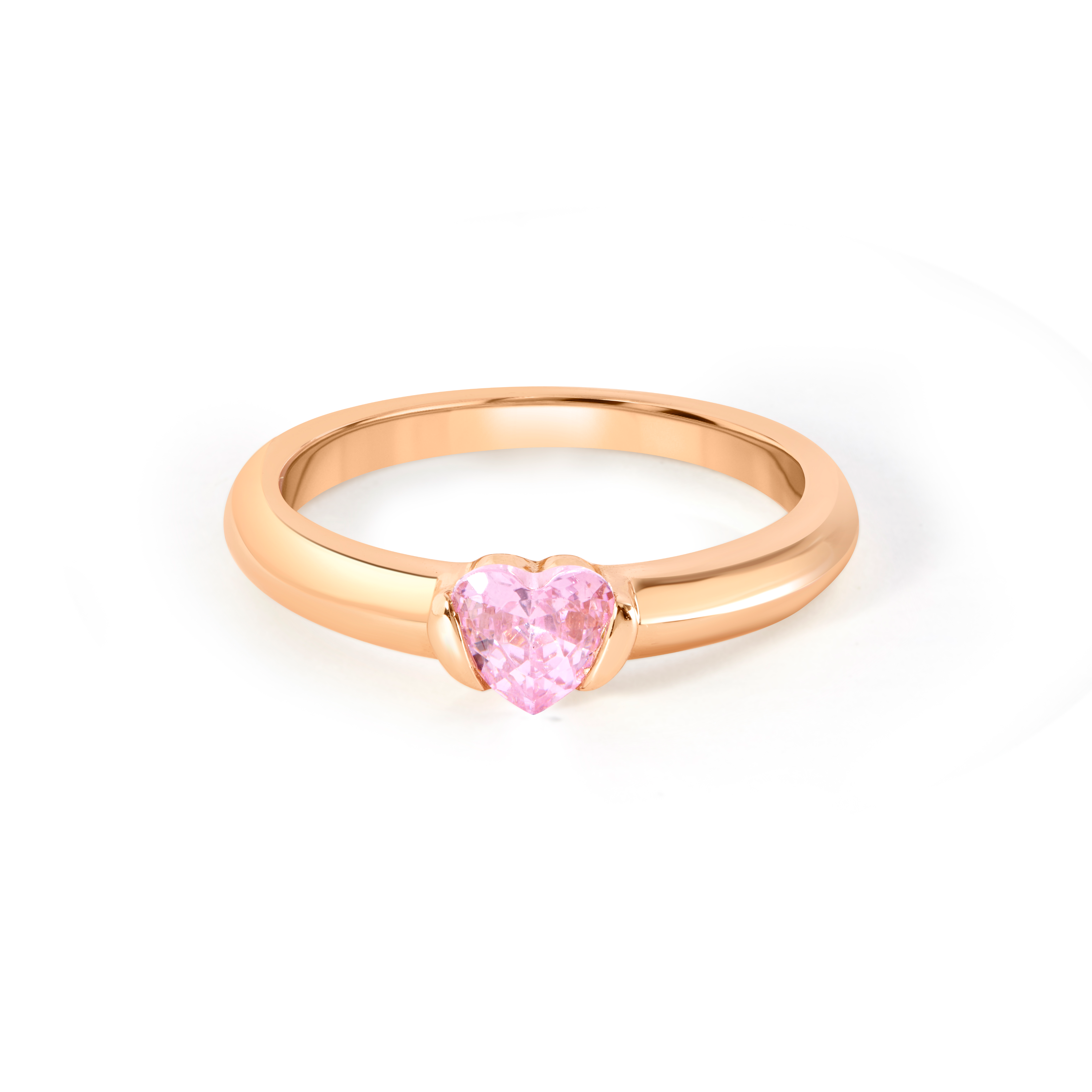 Blue Heart Gemstone Ring